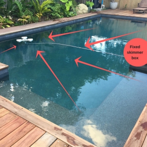 skimmer pool floating dragonfly circulation water skimmers